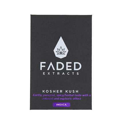 Kosher Kush Shatter | Indica (Faded Extracts)