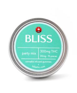 Bliss Edibles 300MG THC Gummies Party Mix