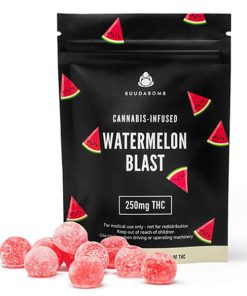 Buuda Bomb 250Mg Gummies Watermelon Blast