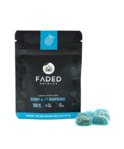 Faded Cannabis Co Berry Blue Raspberries