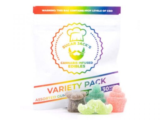 Sugar Jacks Cbd Variety Gummies 300Mg