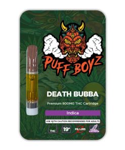 Puff Boyz - Premium 800MG THC Cartridge - Black Diamond (Indica)