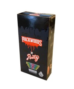 Packwoods black Runtz - THC Disposable Vape Pen Super Glue Indica