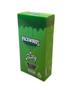 Packwoods green Runtz - THC Disposable Vape Pen Super Glue Indica