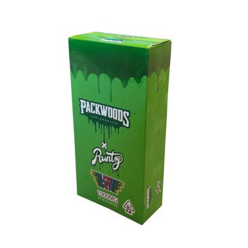 Packwoods green Runtz - THC Disposable Vape Pen Super Glue Indica