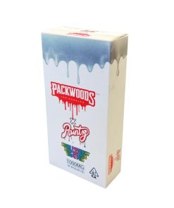 Packwoods white Runtz THC Disposable Vape Pen Super Glue Indica