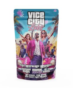 500MG MDMA Gummy Bears Blue Raspberry Lemonade - Vice City Labs