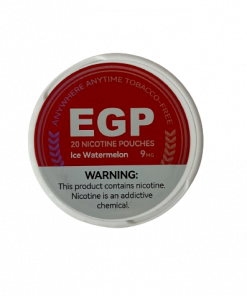 EGP Nicotine Pouches Ice Watermelon 9mg