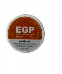EGP nicotine pouches RedBull