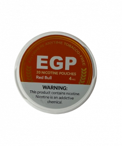 EGP nicotine pouches RedBull
