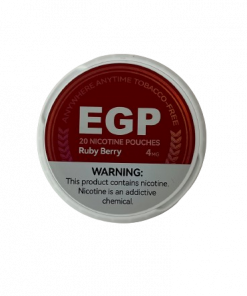 EGP Nicotine Pouches RubyBerry-4mg