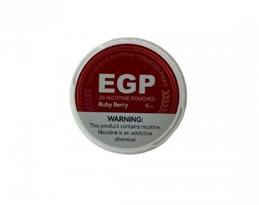 EGP Nicotine Pouches RubyBerry-4mg