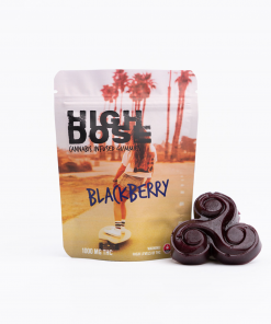 High Dose Blackberry THC Gummies 1000mg
