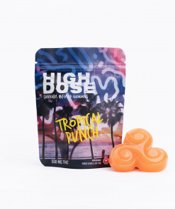 High Dose Tropical Punch THC Gummies 1000mg