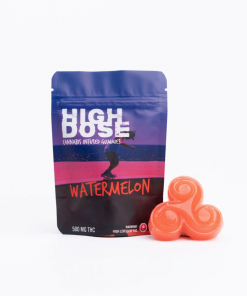 High Dose Watermelon THC Gummies 1000mg