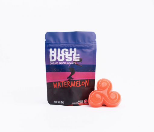 High Dose Watermelon THC Gummies 1000mg