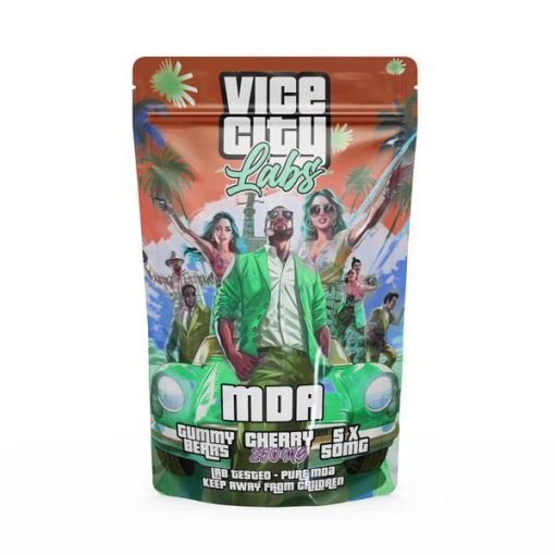 250MG MDA Gummy Bears Cherry Vice City Labs