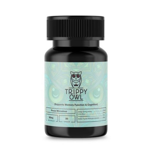 Energy Microdose 50MG Psilocybin (20) Trippy Owl