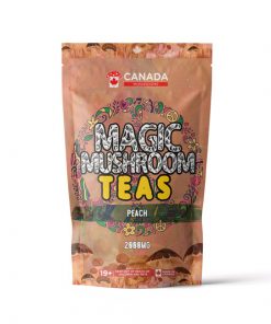 canada mushrooms tea peach 2000mg