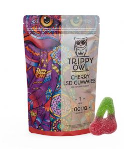 LSD Edible 100ug Peach Ring Trippy Owl