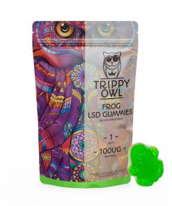 trippy owl LSD frog