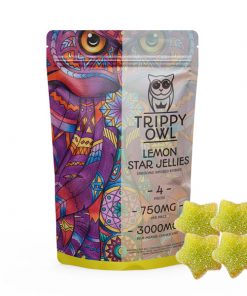 Trippy Owl Blue Raspberry Stars 3000MG