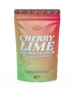 Stoney Bites Cannabis Gummies Cherry Lime