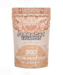 Sour Peaches starlight cbd gummies