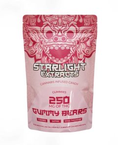 gummy bears Raspberry starlight gummies sativa