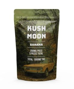 Kush Moon banana THC Gummies - 500mg