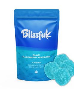 blissful Blue Raspberry gummies