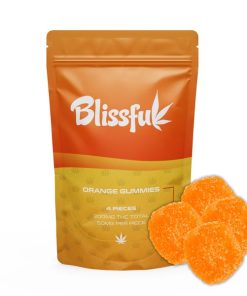 Edibles blissful orange gummies