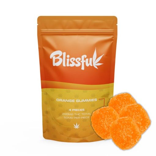 Edibles blissful orange gummies