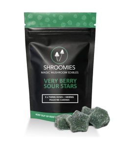 SHROOMIES VERY BERRY SOUR STARS 3000MG