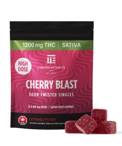 Twisted Extracts Cherry Blast High Dose Sativa