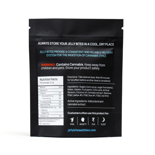 Twisted Extracts – Indica Regular Strength Jelly Bites