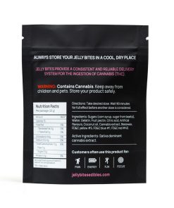 Twisted Extracts Sativa Regular Strength Jelly Bites (100MG THC Fruit Punch Mix