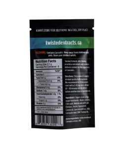 Twisted Extracts Orange Jelly Bomb THC/CBD