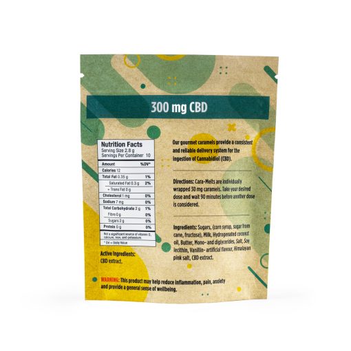 Twisted Extracts Salted Cara Melts (300MG CBD)