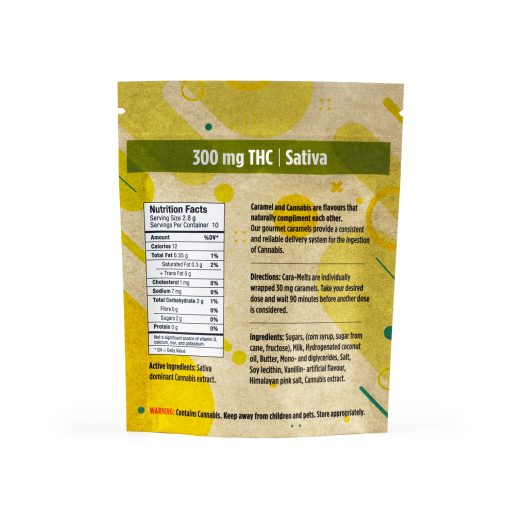 SALTED Caramelts Sativa BACK