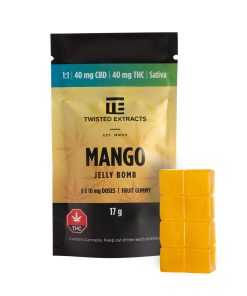 Twisted Extracts Mango jelly bomb