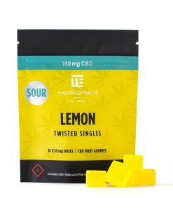 Twisted Singles sour Lemon_Gummies