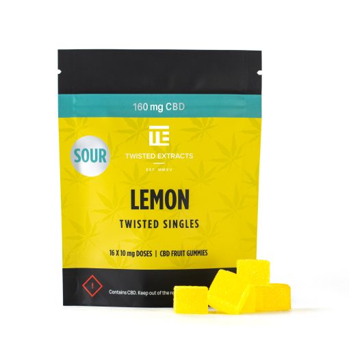 Twisted Singles sour Lemon_Gummies