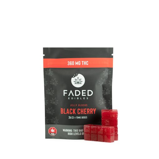 Cannabis Co Black Cherry Jelly Blocks