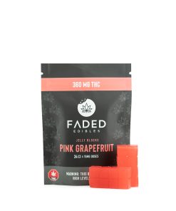 Pink Grapefruit Jelly Blocks