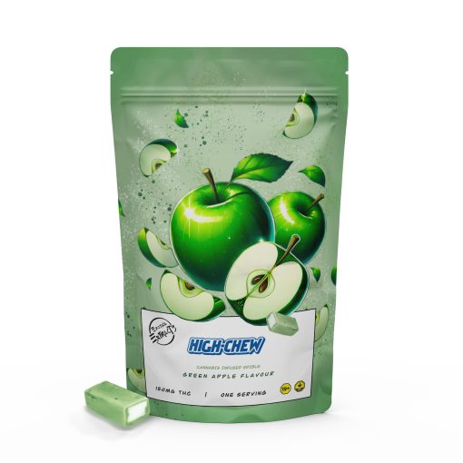 Exotica Extracts HighChews Green Apple 150MG THC