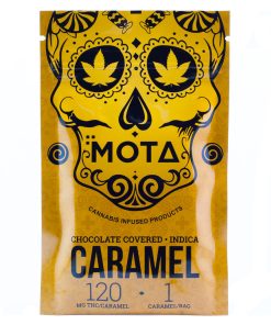 MOTA Chocolate Covered Caramel 120MG THC Indica