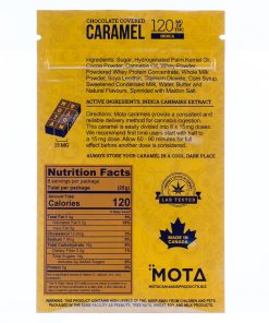 MOTA Chocolate Covered Caramel 120MG THC Indica