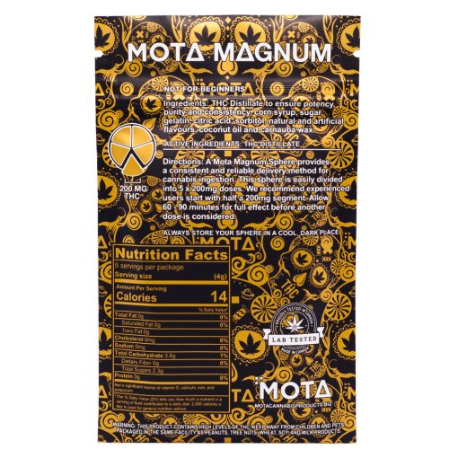 MOTA Magnum Clear Sphere 1000mg THC