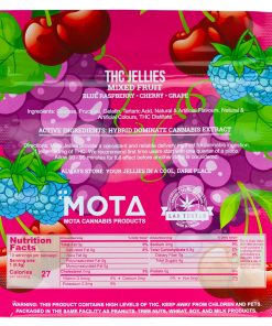 mota Mixed Fruit THC Jellies